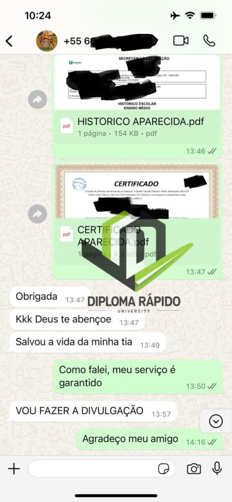 Comprar Diploma do Ensino Médio
